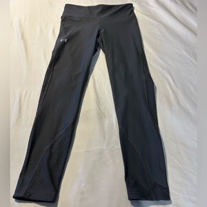 Women’s Small Under Armour Gray Fitted Heatgear Leggings